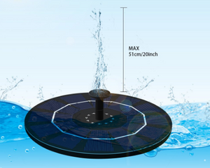 Solar Panel for Bird Bath Garden