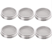 Load image into Gallery viewer, Stainless Steel Sprouting Lids